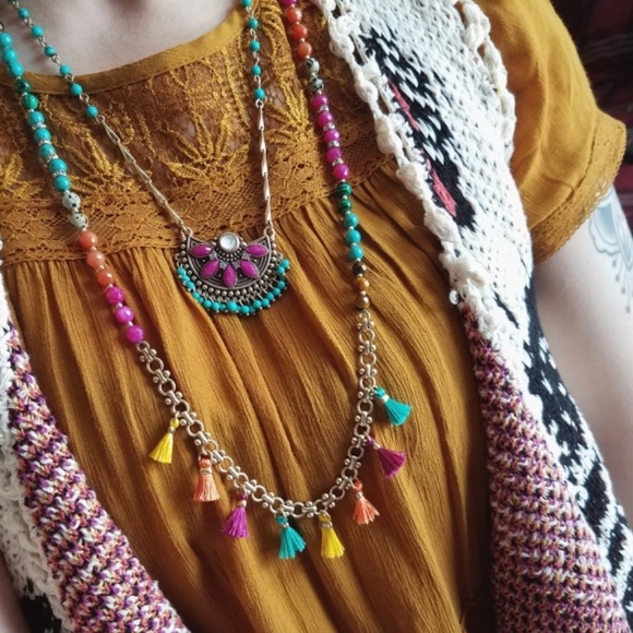 unbranded Jewelry - Convertible beaded Necklace/Bracelet